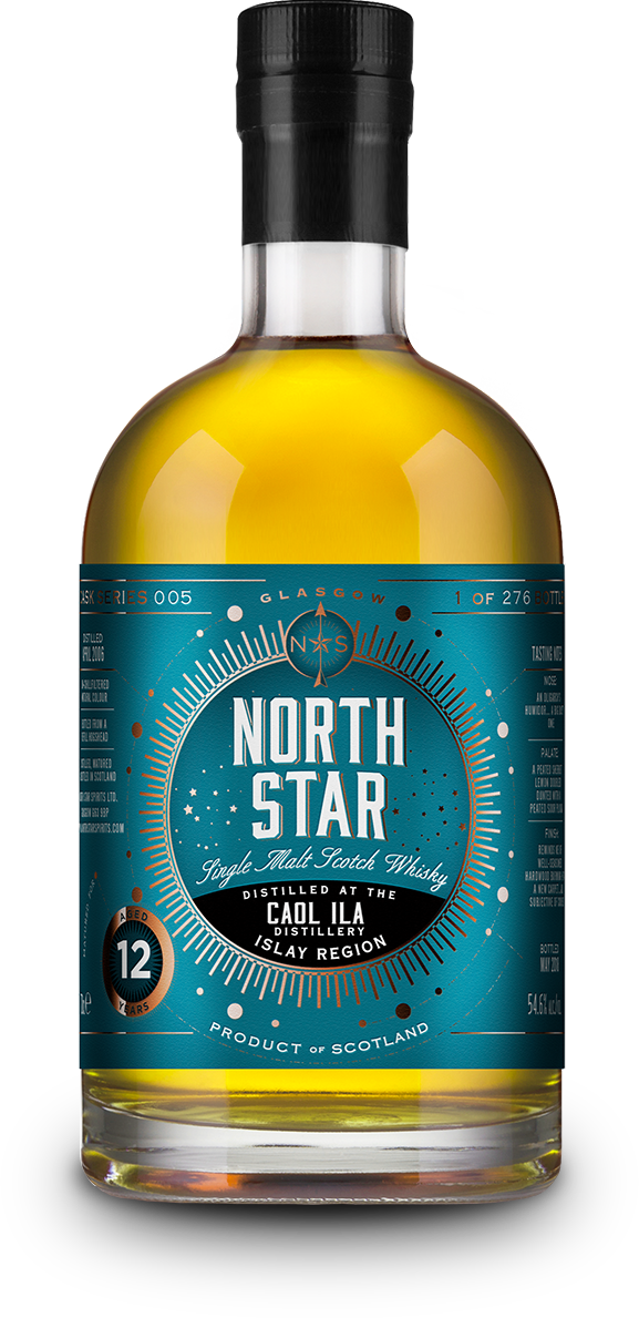 North Star Spirits Coal Ila 12 Year Old Single Malt Scotch Whisky