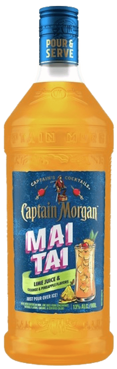 Captain Morgan Mai Tai Cocktail Liqueur | 1.75L