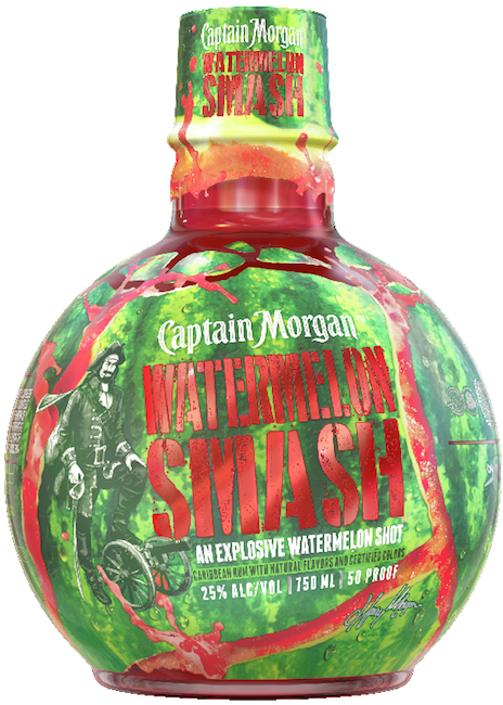 Captain Morgan Watermelon Smash Rum