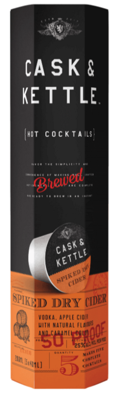 Cask & Kettle Spiked Dry Cider Cocktail at CaskCartel.com