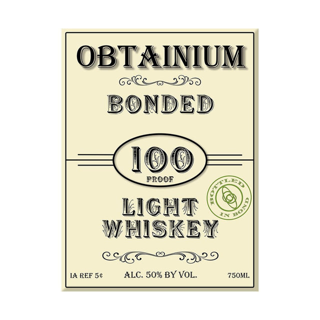 Cat’s Eye Bottled In Bond Obtainium Light Whiskey  at CaskCartel.com