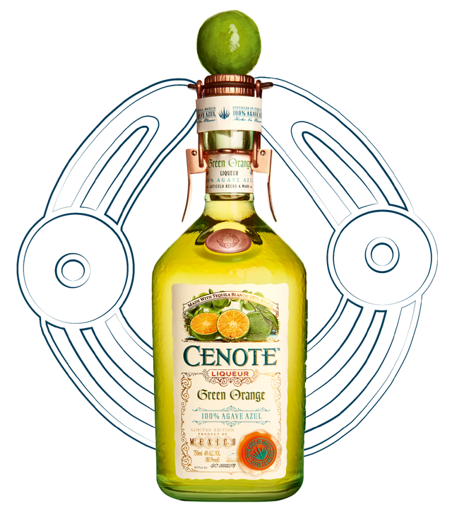 Cenote Green Orange Liqueur - CaskCartel.com