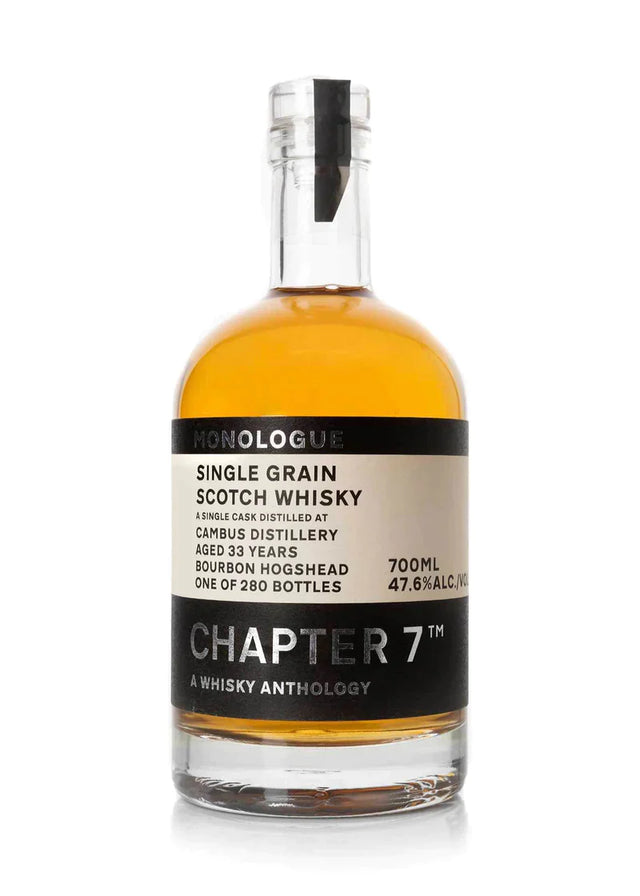 Chapter 7 Monologue Cambus 33 Year Old Old Octave Finish Scotch Whisky | 700ML at CaskCartel.com