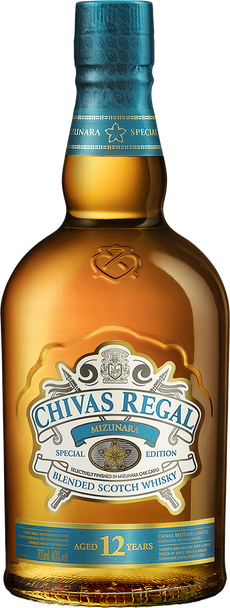 Chivas Regal Mizunara 12 Year Old Blended Scotch Whisky