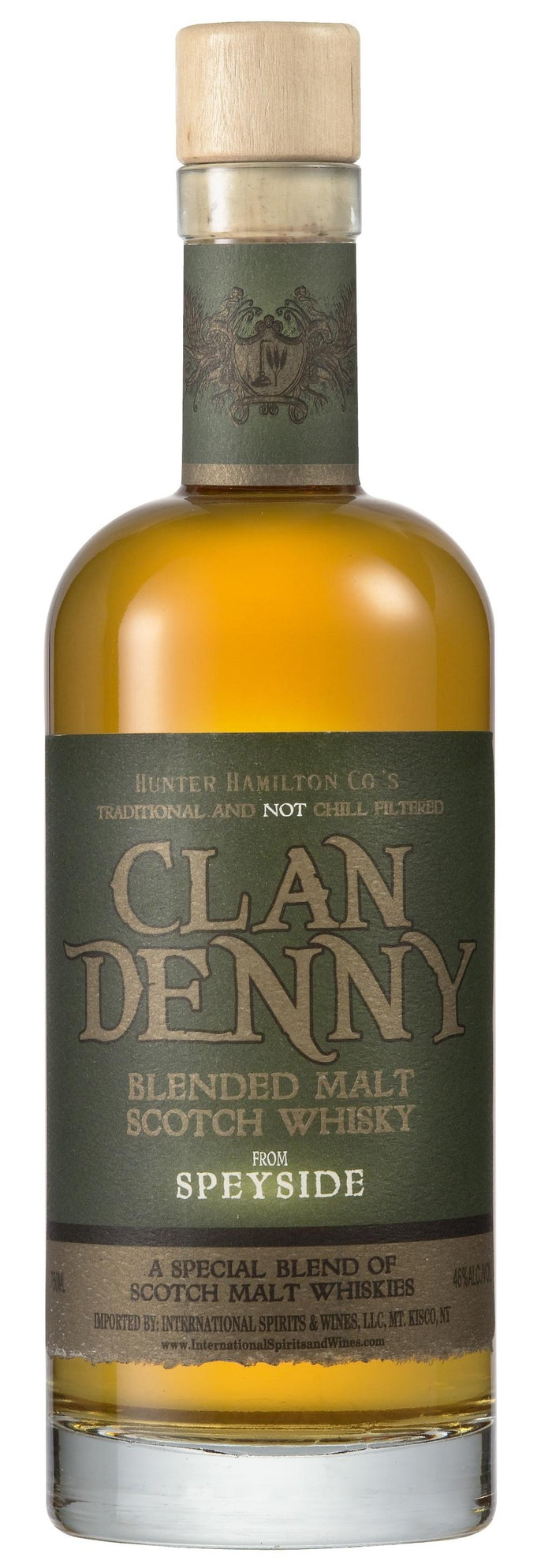 Clan Denny Speyside 92 Proof Blended Malt Whisky