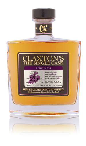 Claxton’s The Single Cask ­– Cambus 25-Year-Old Scotch Whisky - CaskCartel.com