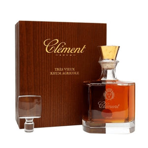 Rhum Clement Tres Vieux Agricole Carafe Cristal Rum | 700ML at CaskCartel.com