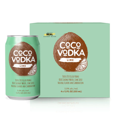 Coco Vodka Lime Cocktail | 4x355ML at CaskCartel.com