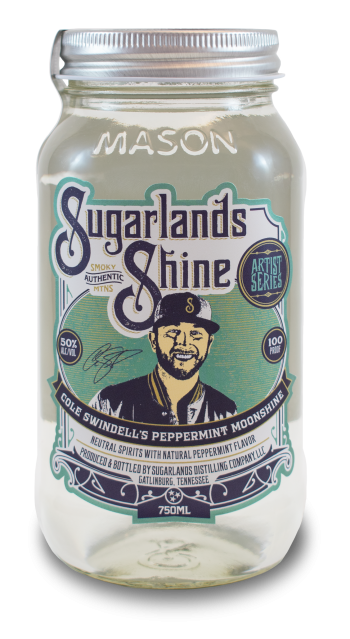 Sugarlands Shine Cole Swindell’s Peppermint Moonshine - CaskCartel.com