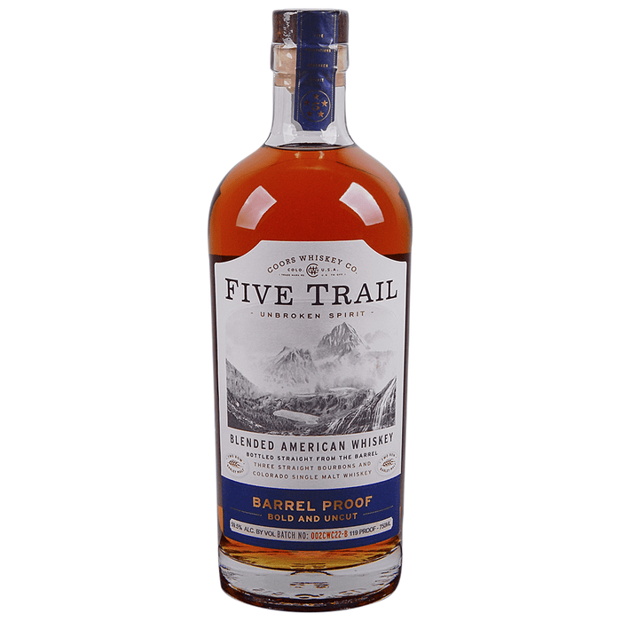 Five Trail Barrel Proof Blended American Whiskey