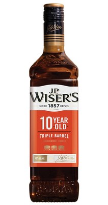JP Wisers Triple Barrel 10 Year Canadian Whisky