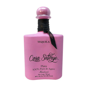 Cosa Salvaje Blanco Pink Tequila at CaskCartel.com