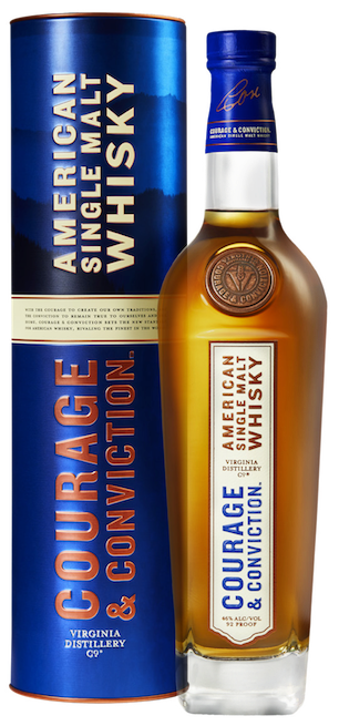 Virginia Distillery Co. Courage & Conviction American Single Malt Whiskey - CaskCartel.com