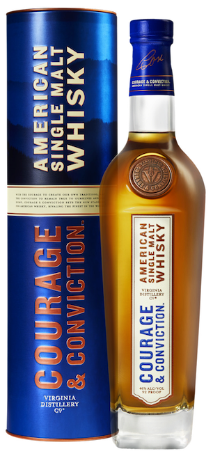 Virginia Distillery Co. Courage & Conviction American Single Malt Whiskey