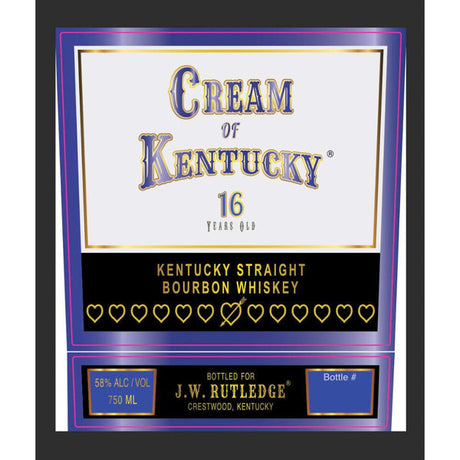J. W. Rutledge Cream of Kentucky 16 Year Old Bourbon Whiskey at CaskCartel.com