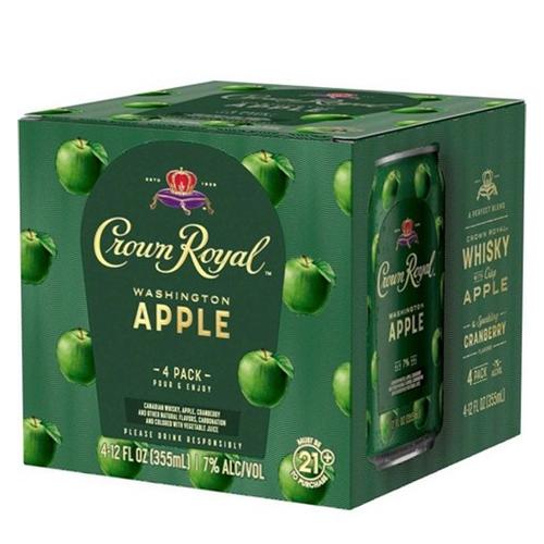 Crown Royal Washington Apple (4) Pack Cans at CaskCartel.com