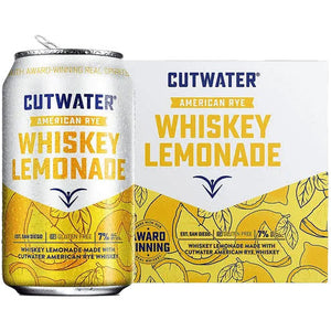 Cutwater Spirits Rye Whiskey Lemonade Cocktail | 4x355ML at CaskCartel.com