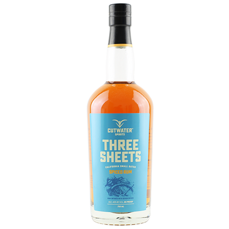 Cutwater Spirits Three Sheets Spiced Rum - CaskCartel.com
