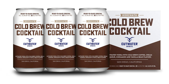 Cutwater | Fugu Horchata Cold Brew Cocktail (4) Pack Cans