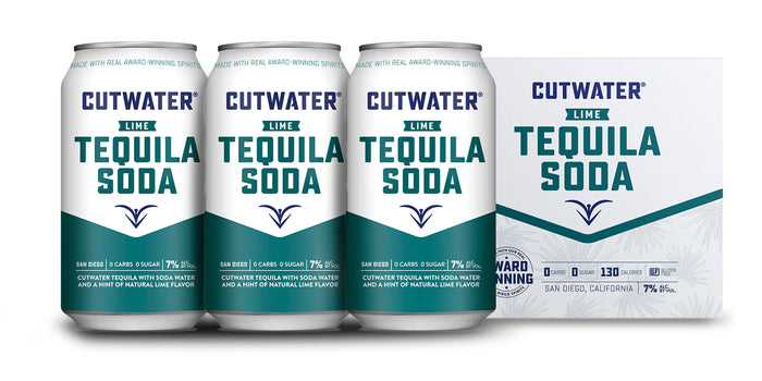 Cutwater | Lime Tequila Soda (4) Pack Cans