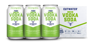 Cutwater | Fugu Lime Vodka Soda (4) Pack Cans at CaskCartel.com