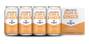 Cutwater | Three Sheets Rum & Ginger (4) Pack Cans at CaskCartel.com