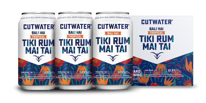 Cutwater | Bali Hai Tiki Rum Mai Tai (4) Pack Cans
