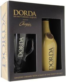 Dorda Sea Salt Caramel Liqueur w/ Glass