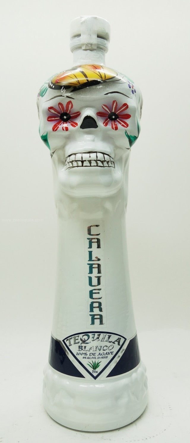 Calavera Skull Blanco Tequila - CaskCartel.com