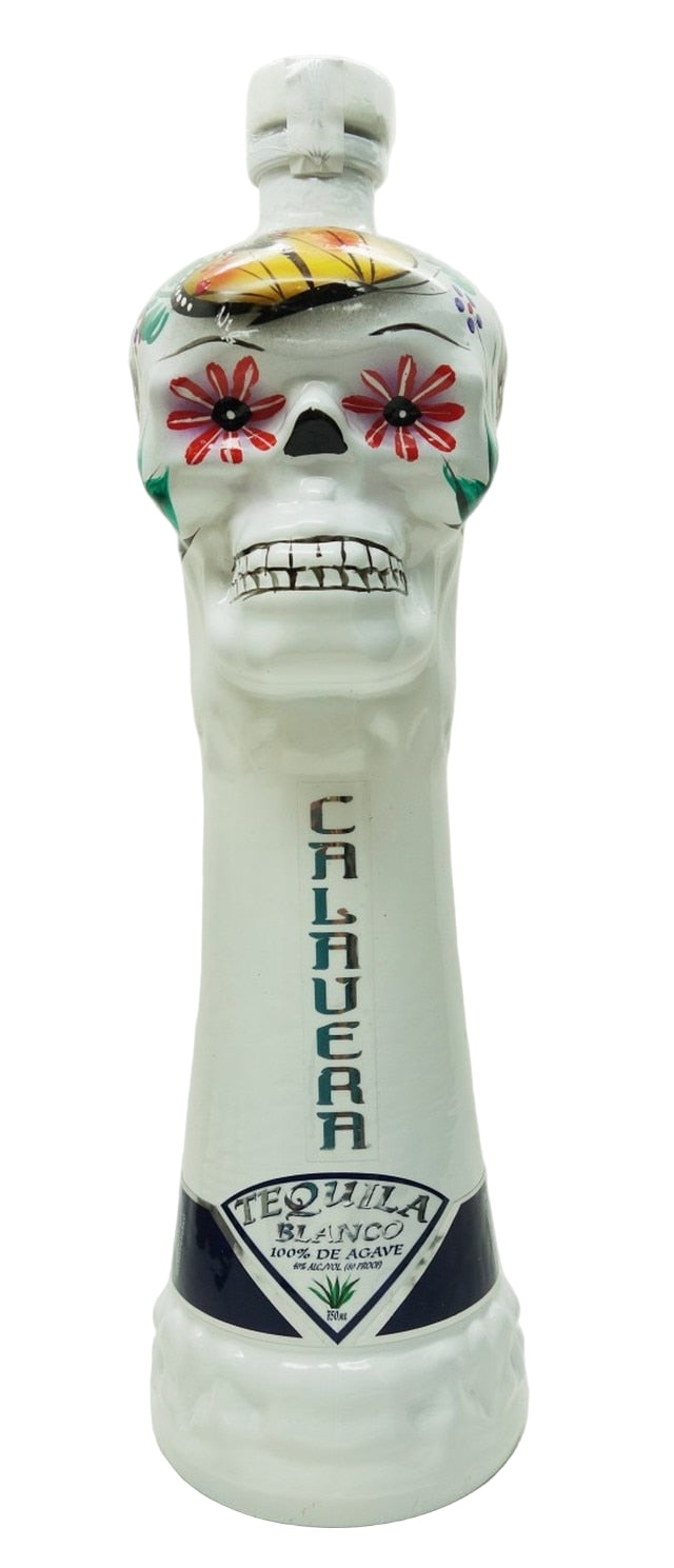 Calavera Skull Blanco Tequila - CaskCartel.com