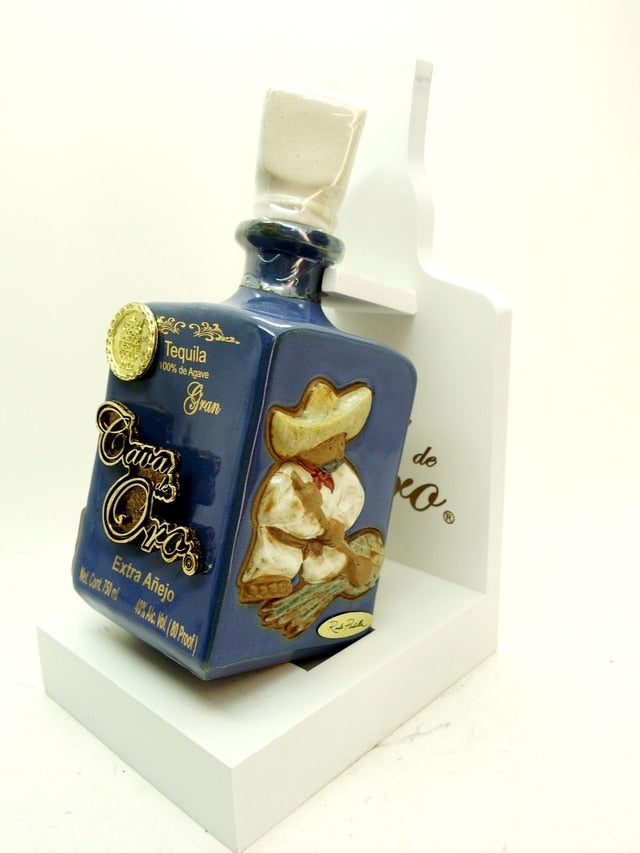 Cava De Oro Special Edition Ceramic Extra Anejo Extra Anejo Tequila - CaskCartel.com