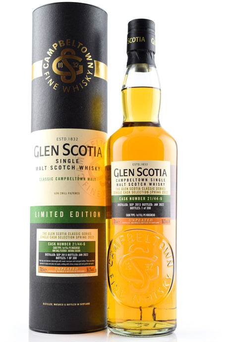 Glen Scotia 2013 (Bottled 2022) PX Sherry Hogshead (Proof 112.4) Scotch Whisky | 700ML at CaskCartel.com