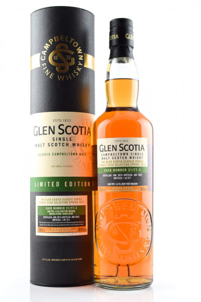 Glen Scotia 2015 (Bottled 2022) Ruby Port Hogshead (Proof 112.8) Scotch Whisky | 700ML at CaskCartel.com