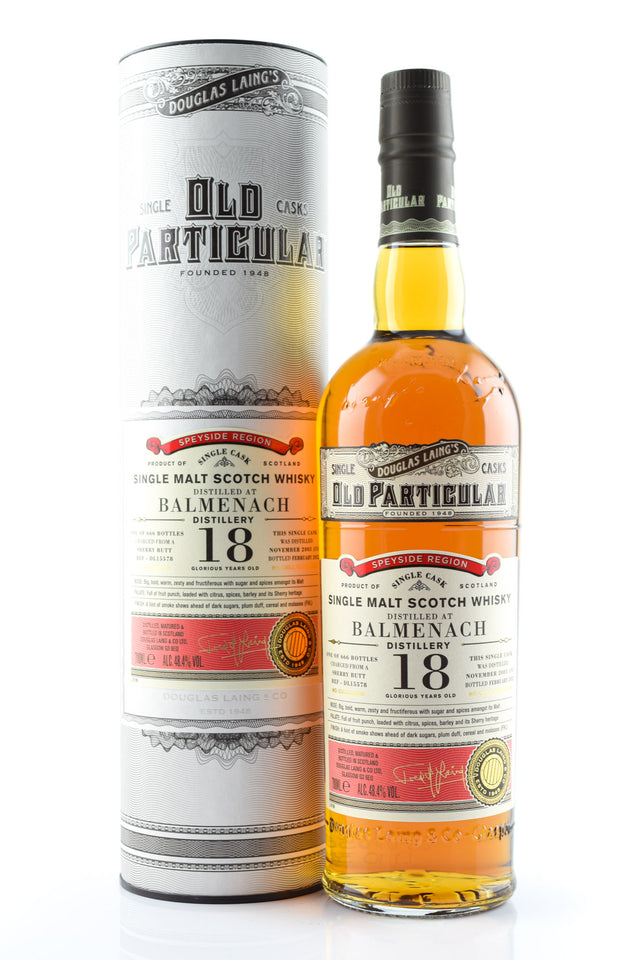 Balmenach 18 Year Old (D.2003, B.2022) Douglas Laing’s Old Particular Scotch | 700ML at CaskCartel.com