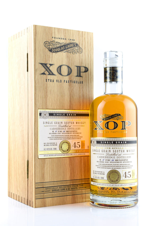 Carsebridge 45 Year Old (D.1976, B.2022) Douglas Laing’s XOP Scotch Whisky | 700ML at CaskCartel.com