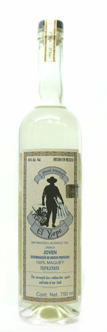 El Yope Joven Tepeztate  Mezcal at CaskCartel.com