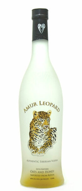 Amur Leopard Oats and Honey Siberian Vodka
