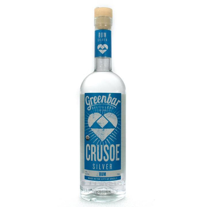 Greenbar Distillery Crusoe Silver Rum