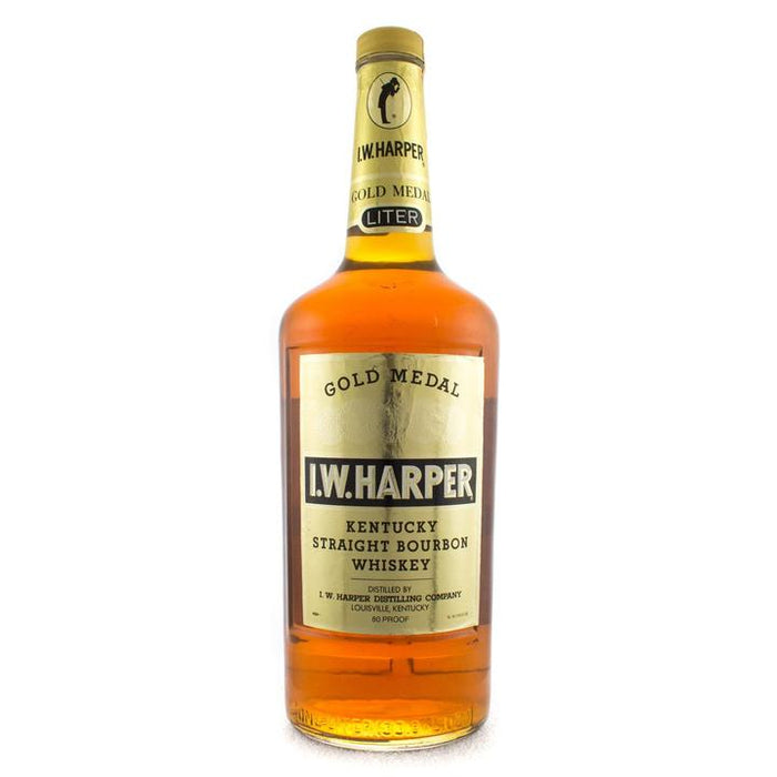I W Harper Gold Medal Bottled 1980s Kentucky Straight Bourbon Whiskey