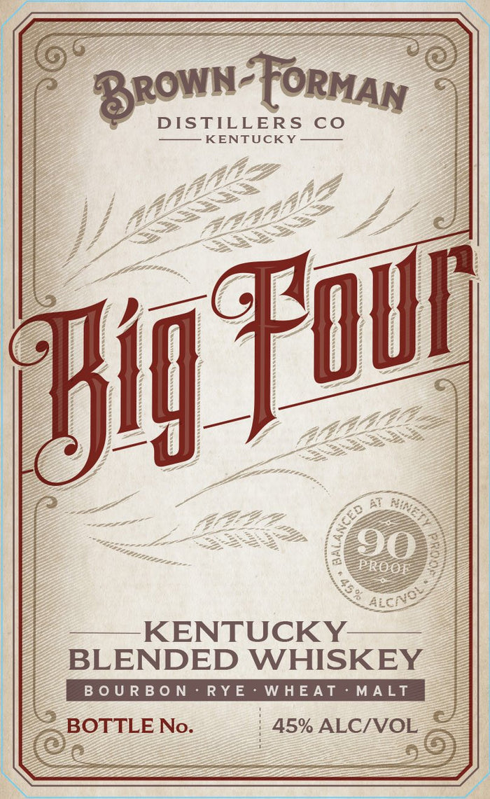 Brown-Forman Big Four Kentucky Blended Whiskey