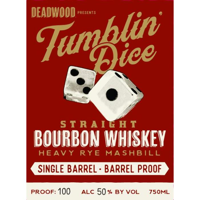 Deadwood Tumblin Dice 4 Year Old Single Barrel Barrel Proof Straight Bourbon Whiskey at CaskCartel.com