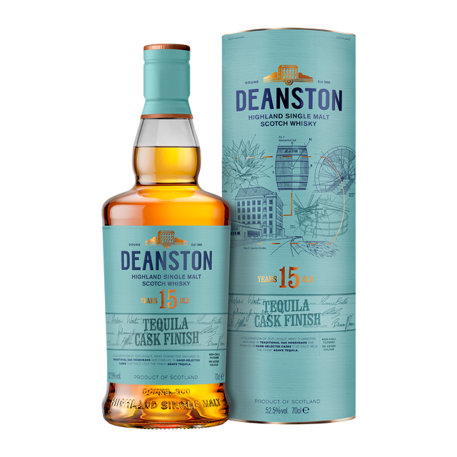 Deanston 15 Year Old Tequila Cask Finish Scotch Whisky | 700ML at CaskCartel.com