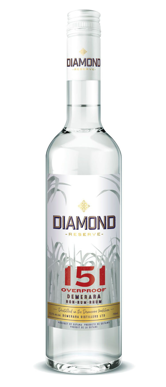 El Dorado Diamond Reserve 151 proof Demerara Rum