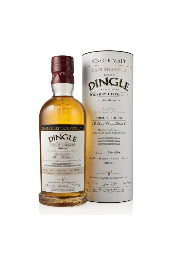 Dingle Distillery Cask Strength Batch No.2 Single Malt Irish Whiskey