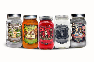 Moonshiners | Sugarlands Legends Discovery Channel's TV Series 5 Jar Collection Set 750ml