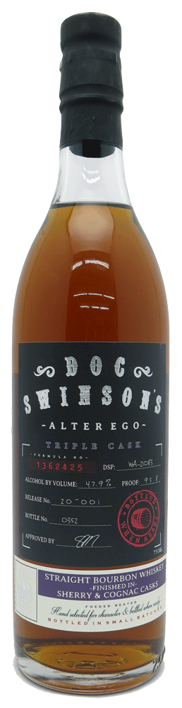 [BUY] Doc Swinson's | Alter Ego Triple Cask | Straight Bourbon Whiskey at CaskCartel.com