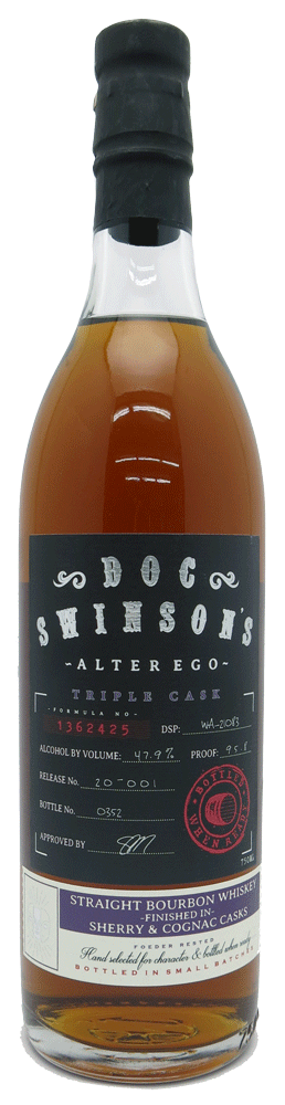 Doc Swinson's | Alter Ego Triple Cask | Straight Bourbon Whiskey