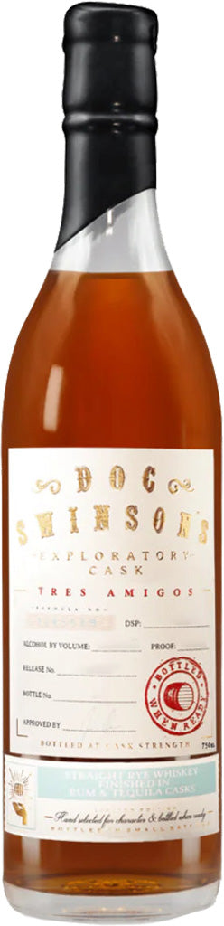 Doc Swinson Exploratory Cask Tres Amigos Straight Rye Whiskey at CaskCartel.com