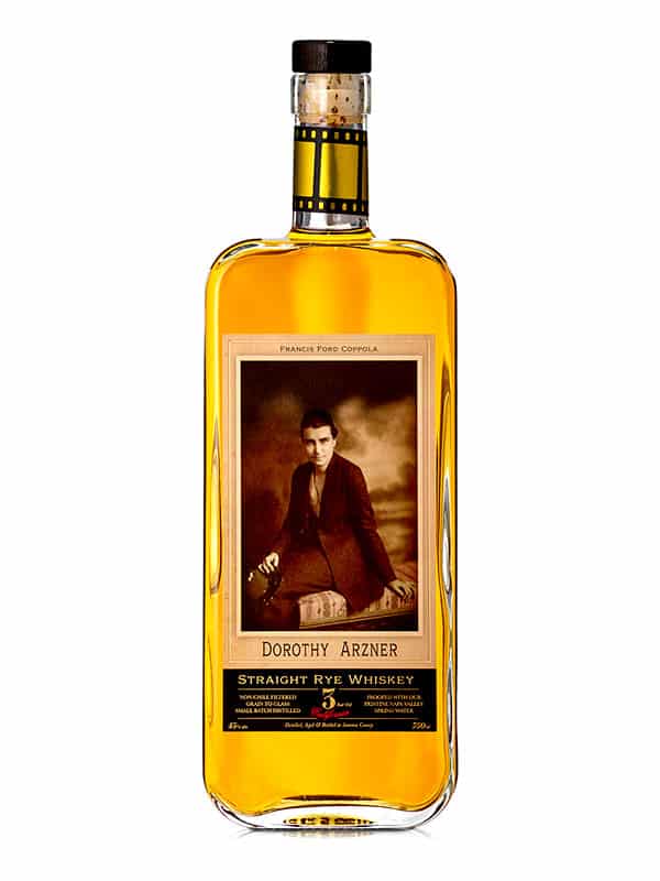 Dorothy Arzner 3 Year Old Straight Rye Whiskey - CaskCartel.com