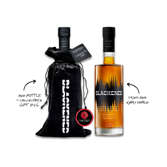 METALLICA | BLACKENED™ American Whiskey "Velvet Bag" | Blackened The World | Limited Edition **Collect ONE/Drink ONE** (Bundle)